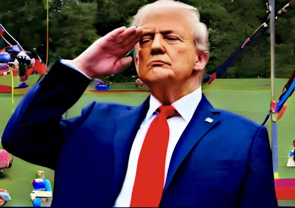 Donald Trump In US Open 