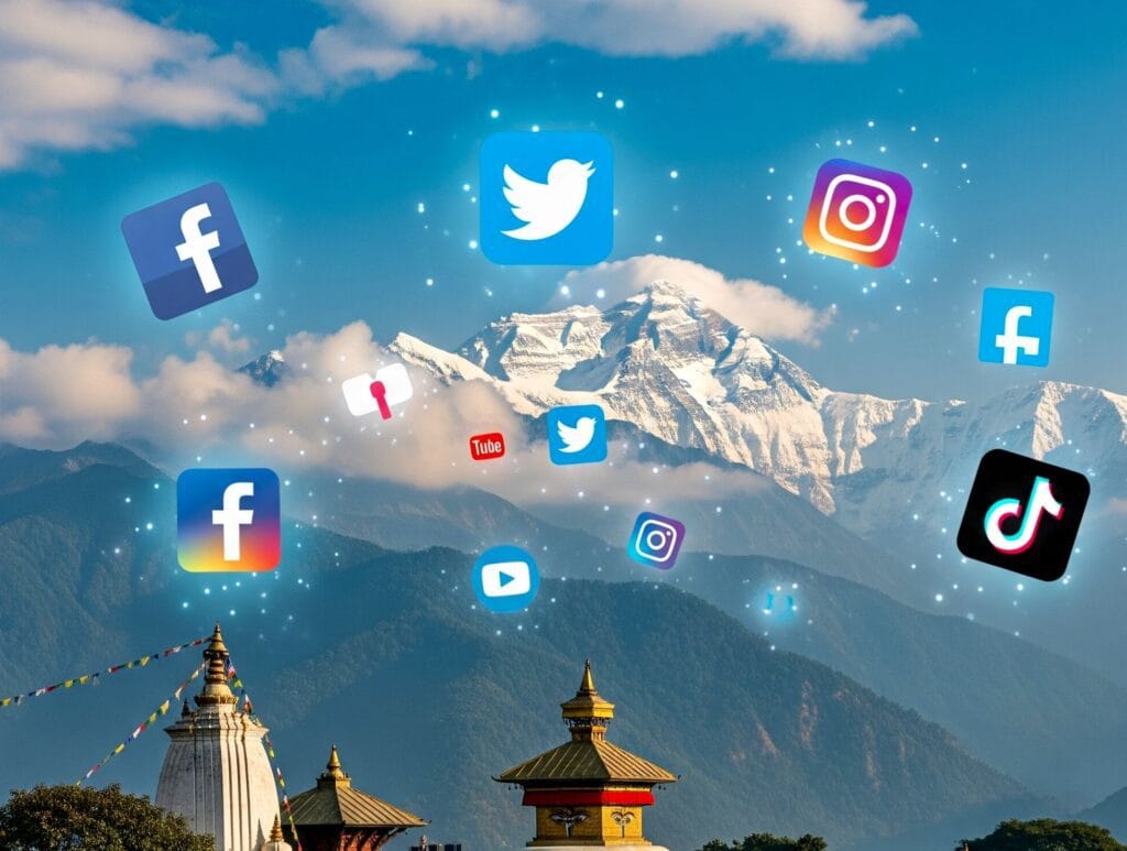 Social media uplift in nepal